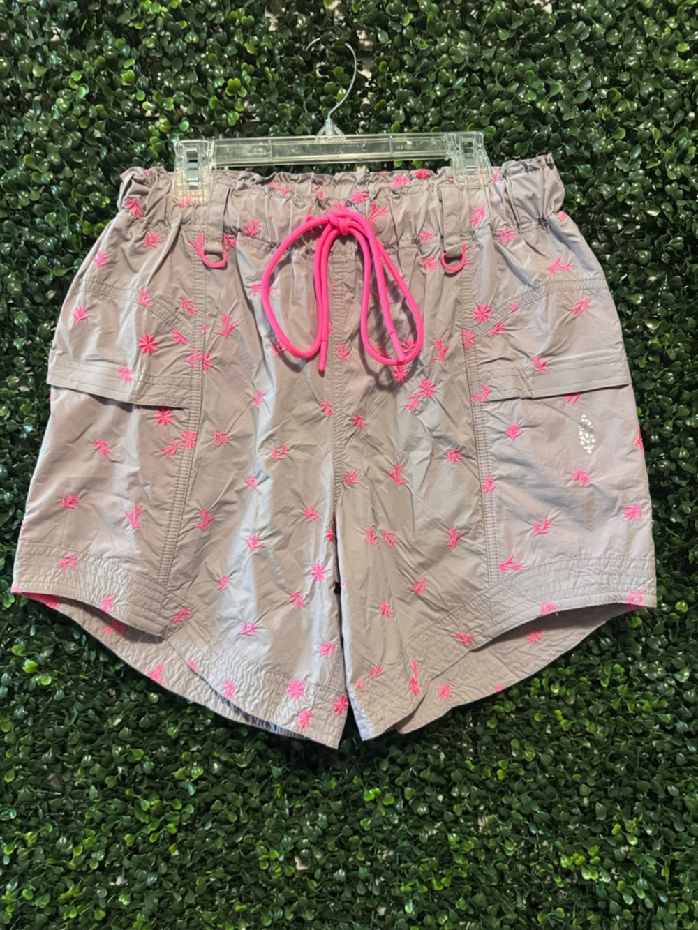 FP MOVEMENT by FREE PEOPLE In The Wild Embroidered Long Shorts - Picture 5 of 16